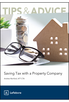 Saving Tax with a Property Company