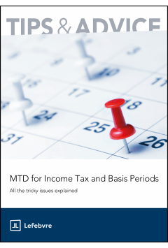 MTD for Income Tax and Basis Periods