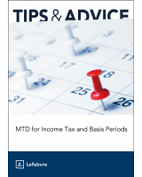 MTD for Income Tax and Basis Periods