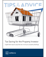 Tax Saving for the Property Investor
