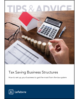 Tax Saving Business Structures