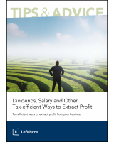 Dividends, Salary and Other Tax-efficient Ways to Extract Profit